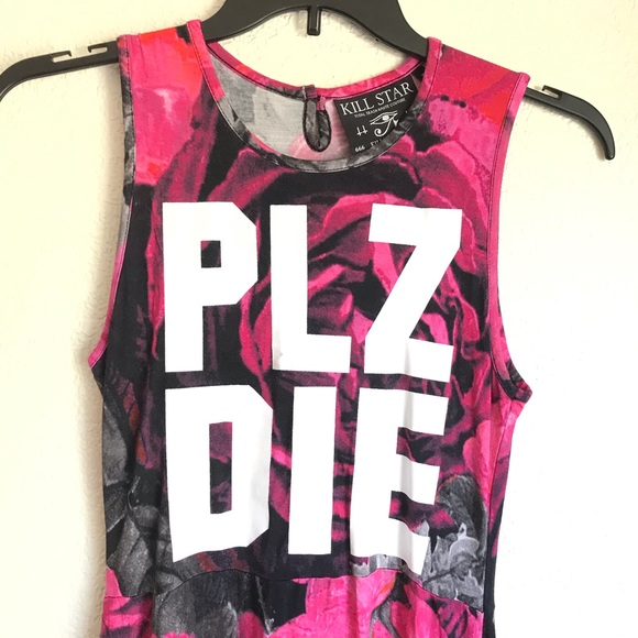 Killstar Plz Die Dress - Picture 2 of 5